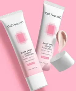 Alternative view of Kem Chống Nắng Nâng Tone Cell Fusion C Dark Spot Toning SPF50+ PA++++ 50ml