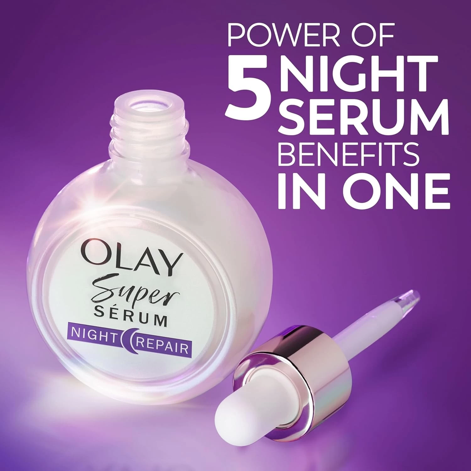 Tinh Chất Phục Hồi Ban Đêm Olay Super Serum Night Repair 30ml Tinh Chất Phục Hồi Ban Đêm Olay Super Serum Night Repair 30ml - Yêu Hàng Ngoại