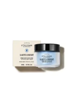 Kem Dưỡng Thể Phục Hồi Da Khô L'Occitane Karité Confort Ultra Rich Body Cream 200ml Pháp