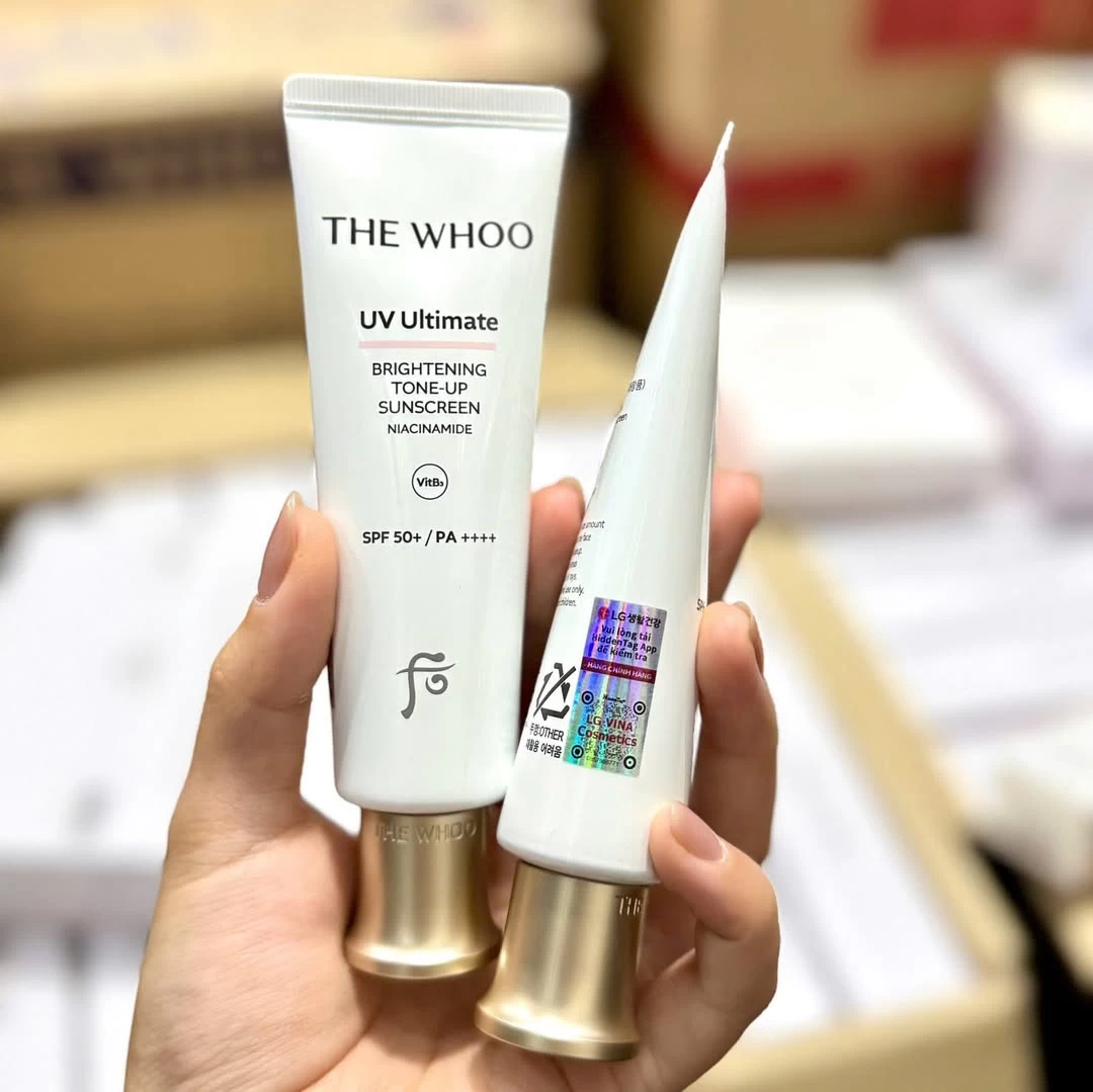Kem Chống Nắng Nâng Tone THE WHOO UV Ultimate Brightening Kem Chống Nắng Nâng Tone THE WHOO UV Ultimate Brightening - Ảnh 2