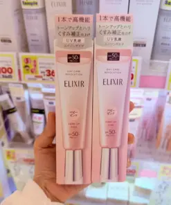 Kem Chống Nắng Shiseido Elixir Day Care Revolution SPF50+ PA++++ 35ml Kem Chống Nắng Shiseido Elixir Day Care Revolution SPF50+ PA++++ 35ml - Yêu Hàng Ngoại