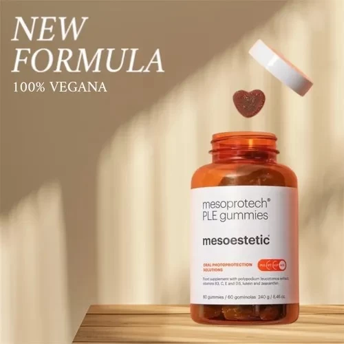 Kẹo Dẻo Hỗ Trợ Chống Nắng Mesoestetic PLE Gummies (60 Viên) Kẹo Dẻo Hỗ Trợ Chống Nắng Mesoestetic PLE Gummies (60 Viên) - Ảnh 2