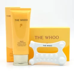 Mặt Nạ Cổ Và Mặt THE WHOO Firming Neck & Face Protein Repair Mask