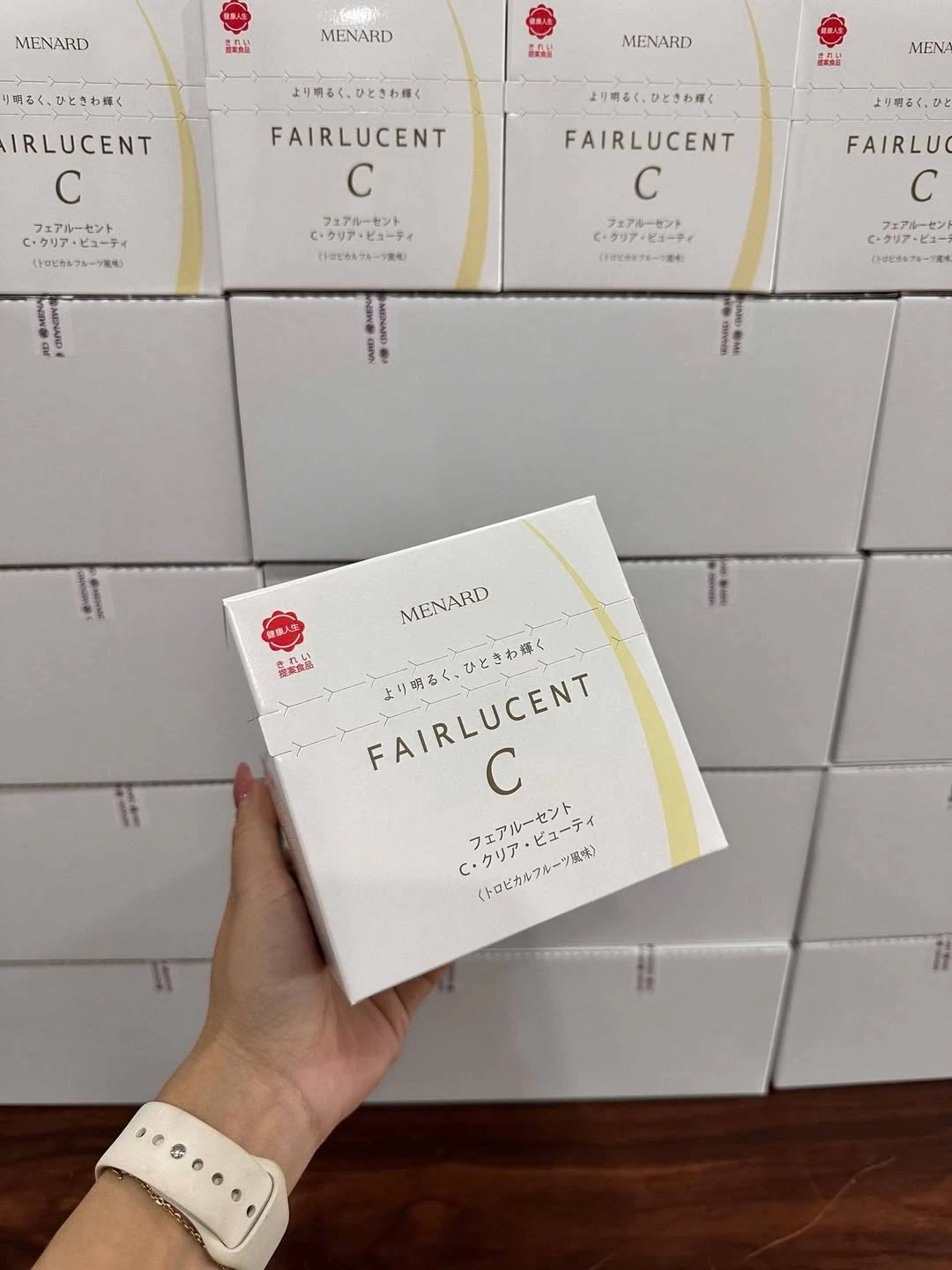 Bột Uống Hỗ Trợ Sáng Da Menard Fairlucent C Clear Beauty Nhật Bản Bột Uống Hỗ Trợ Sáng Da Menard Fairlucent C Clear Beauty Nhật Bản - Yêu Hàng Ngoại