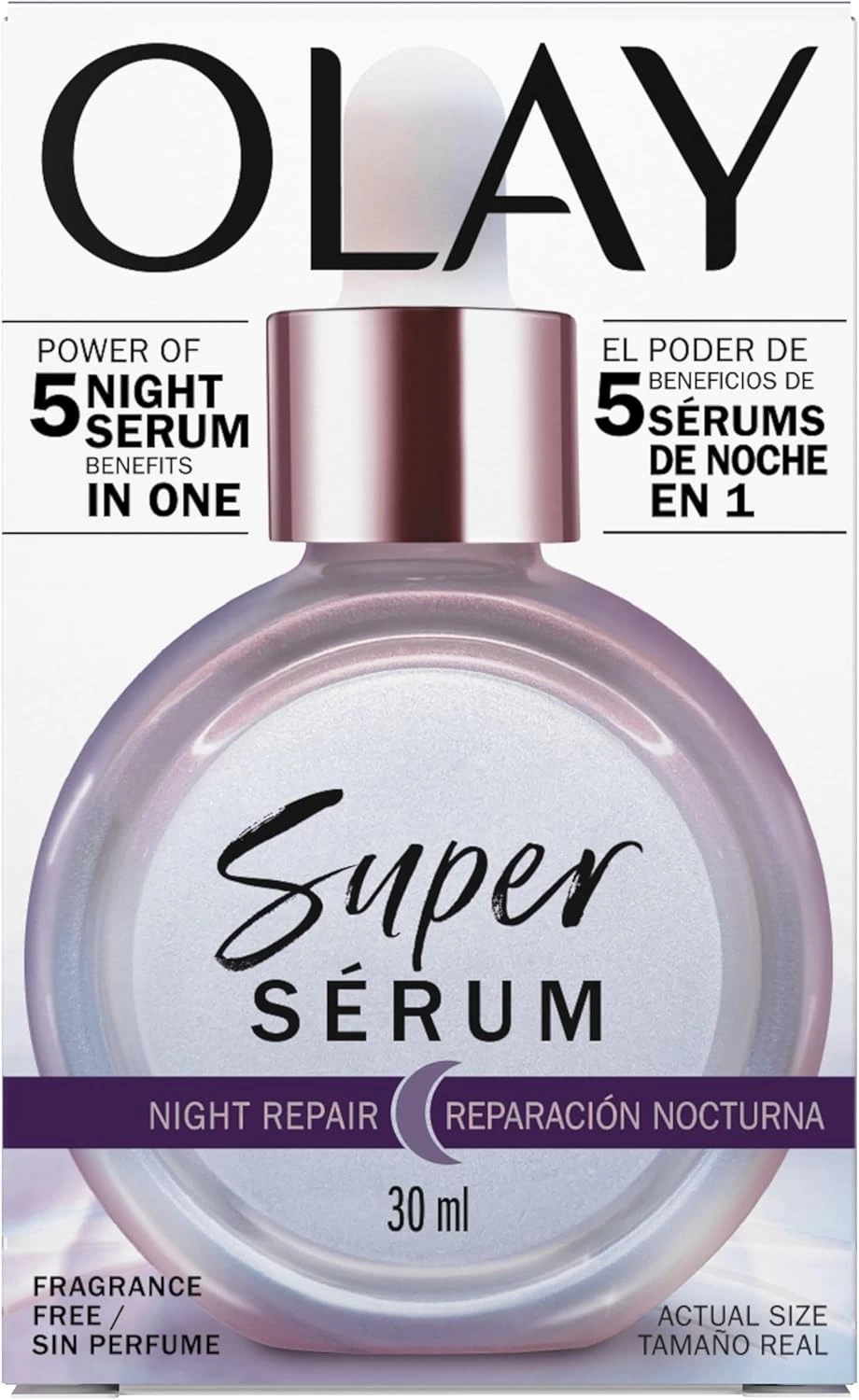 Tinh Chất Phục Hồi Ban Đêm Olay Super Serum Night Repair 30ml Tinh Chất Phục Hồi Ban Đêm Olay Super Serum Night Repair 30ml - Ảnh 3