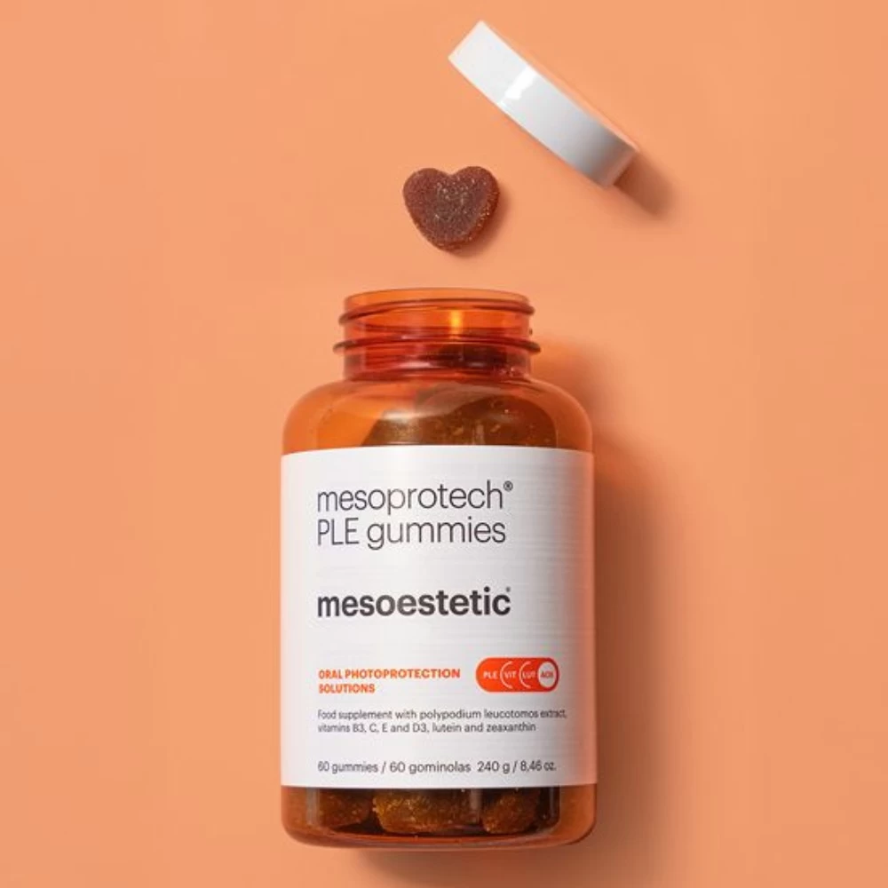 Kẹo Dẻo Hỗ Trợ Chống Nắng Mesoestetic PLE Gummies (60 Viên) Kẹo Dẻo Hỗ Trợ Chống Nắng Mesoestetic PLE Gummies (60 Viên) - Ảnh 3