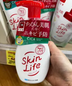 Sữa Rửa Mặt Hỗ Trợ Ngừa Mụn Cow Skin Life CICA Nhật Bản