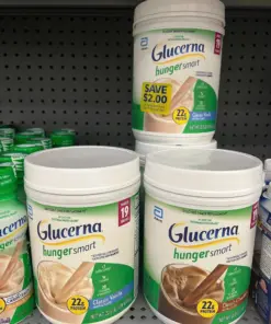Sữa Tiểu Đường Glucerna Hunger Smart 22g Protein (633g) Mỹ