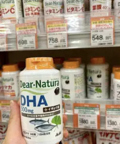 Viên Uống Asahi Dear-Natura DHA 500mg + Ginkgo Nhật Bản