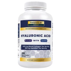 Viên Uống Cấp Nước Đẹp Da Nature's Lab Gold Hyaluronic Acid Mỹ