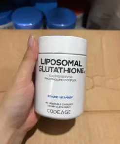 Alternative view of Viên Uống Trắng Da Codeage Liposomal Glutathione 1000mg (60 Viên)
