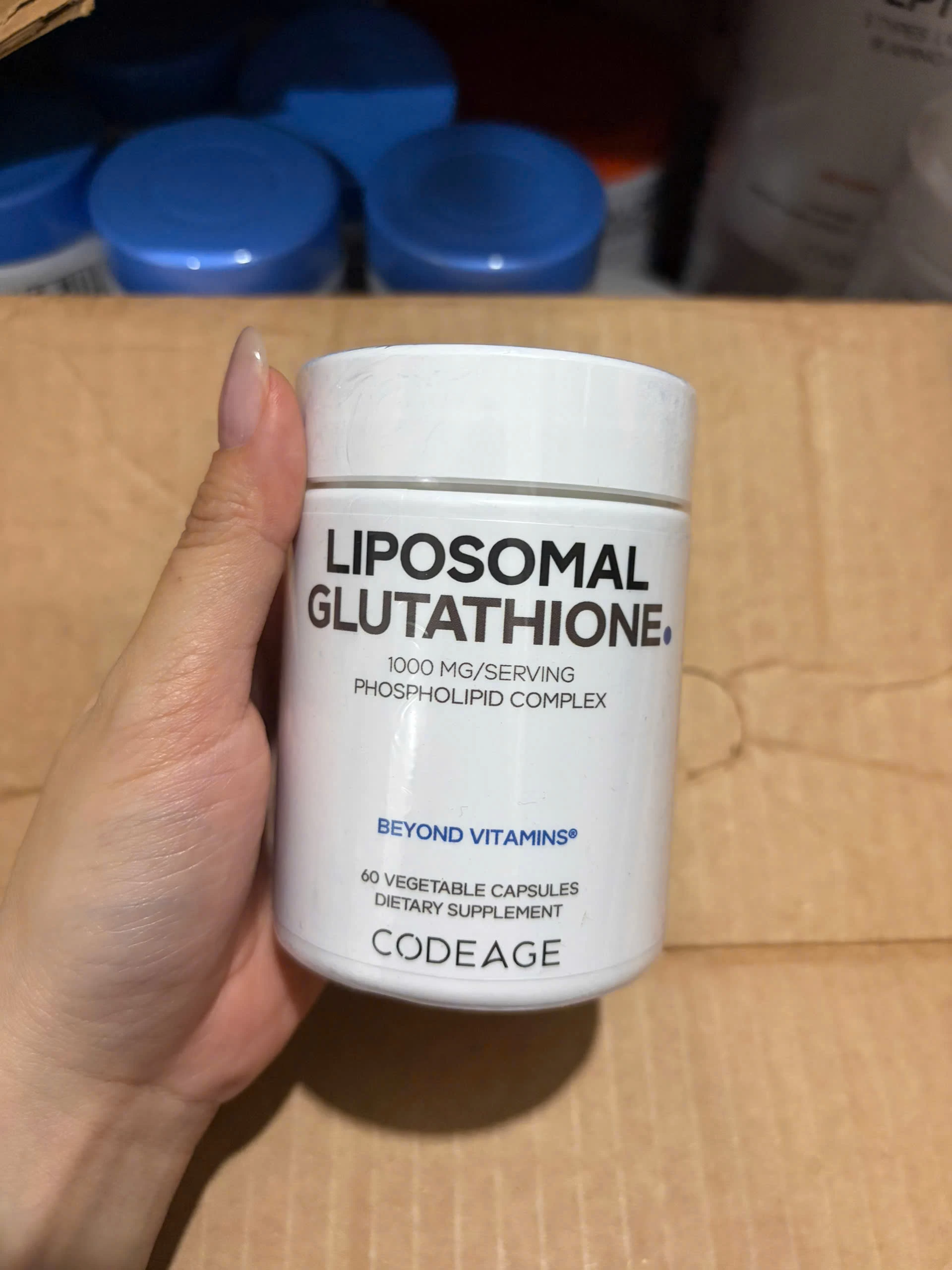 Viên Uống Trắng Da Codeage Liposomal Glutathione 1000mg (60 Viên) Viên Uống Trắng Da Codeage Liposomal Glutathione 1000mg (60 Viên) - Ảnh 2