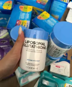 Viên Uống Trắng Da Codeage Liposomal Glutathione 1000mg (60 Viên) Viên Uống Trắng Da Codeage Liposomal Glutathione 1000mg (60 Viên) - Yêu Hàng Ngoại