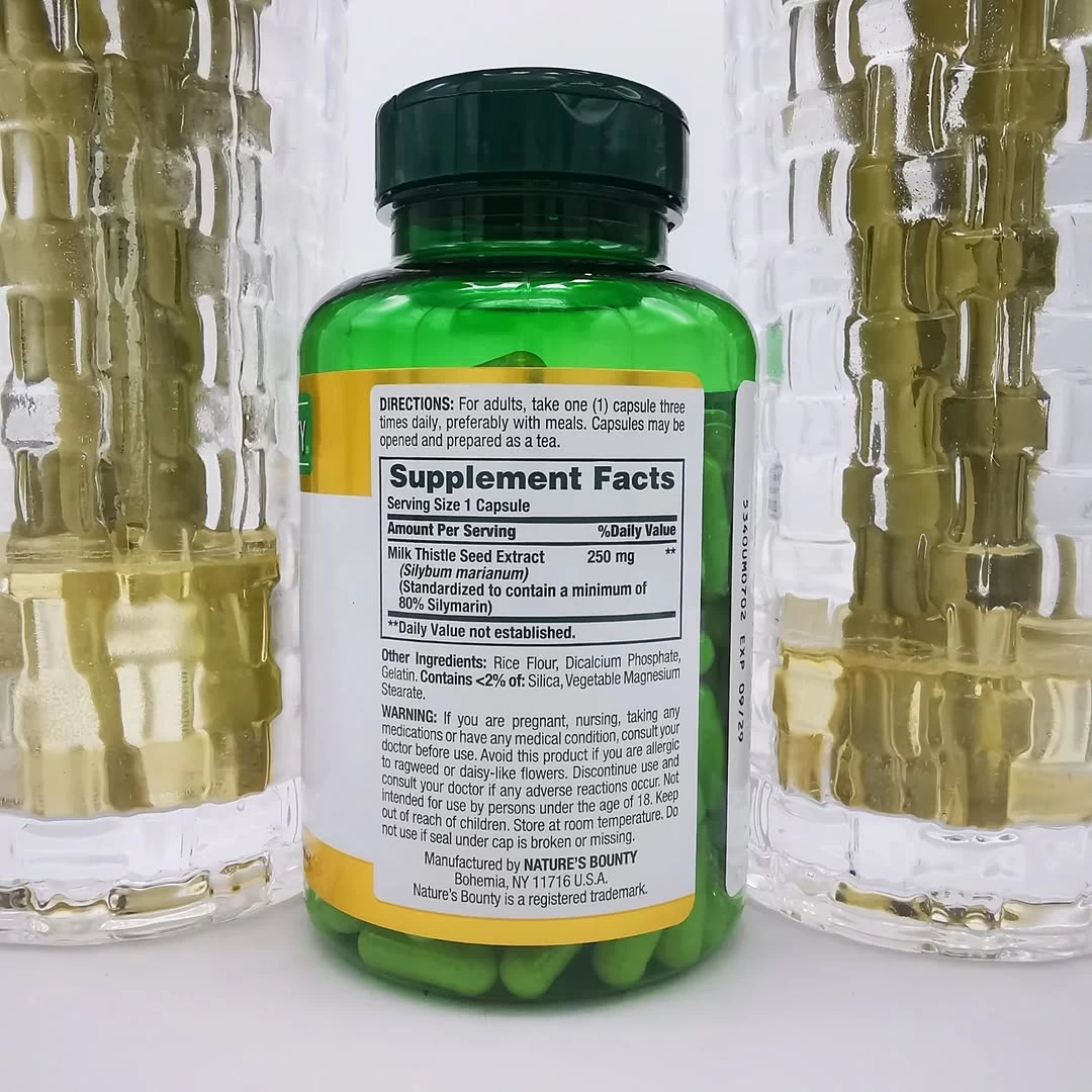 Viên Uống Hỗ Trợ Giải Độc Gan Nature's Bounty Milk Thistle 250mg Viên Uống Hỗ Trợ Giải Độc Gan Nature's Bounty Milk Thistle 250mg - Ảnh 4