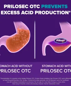 Viên Uống Hỗ Trợ Giảm Ợ Nóng Prilosec OTC Omeprazole 20mg Mỹ Viên Uống Hỗ Trợ Giảm Ợ Nóng Prilosec OTC Omeprazole 20mg Mỹ - Yêu Hàng Ngoại