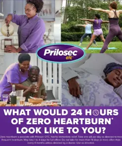 Viên Uống Hỗ Trợ Giảm Ợ Nóng Prilosec OTC Omeprazole 20mg Mỹ Viên Uống Hỗ Trợ Giảm Ợ Nóng Prilosec OTC Omeprazole 20mg Mỹ - Yêu Hàng Ngoại