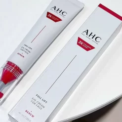 Kem Mắt Và Mặt AHC 3X Collagen Expert Full Lift Eye Cream For Face 40ml
