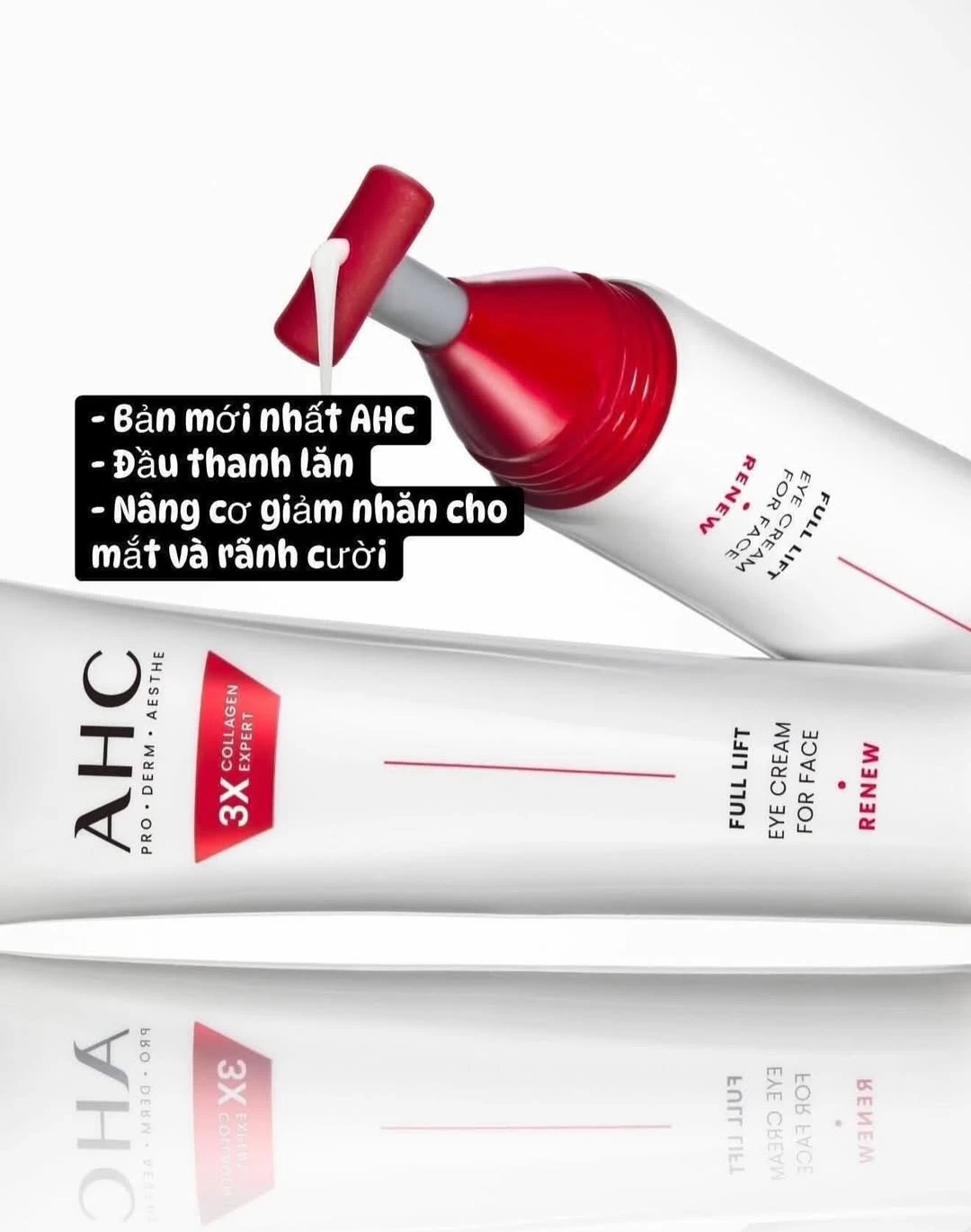 Kem Mắt Và Mặt AHC 3X Collagen Expert Full Lift Eye Cream For Face 40ml Kem Mắt Và Mặt AHC 3X Collagen Expert Full Lift Eye Cream For Face 40ml - Ảnh 7
