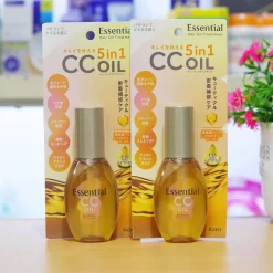 Dầu Dưỡng Tóc Kao Essential 5 In 1 CC Oil Nhật Bản