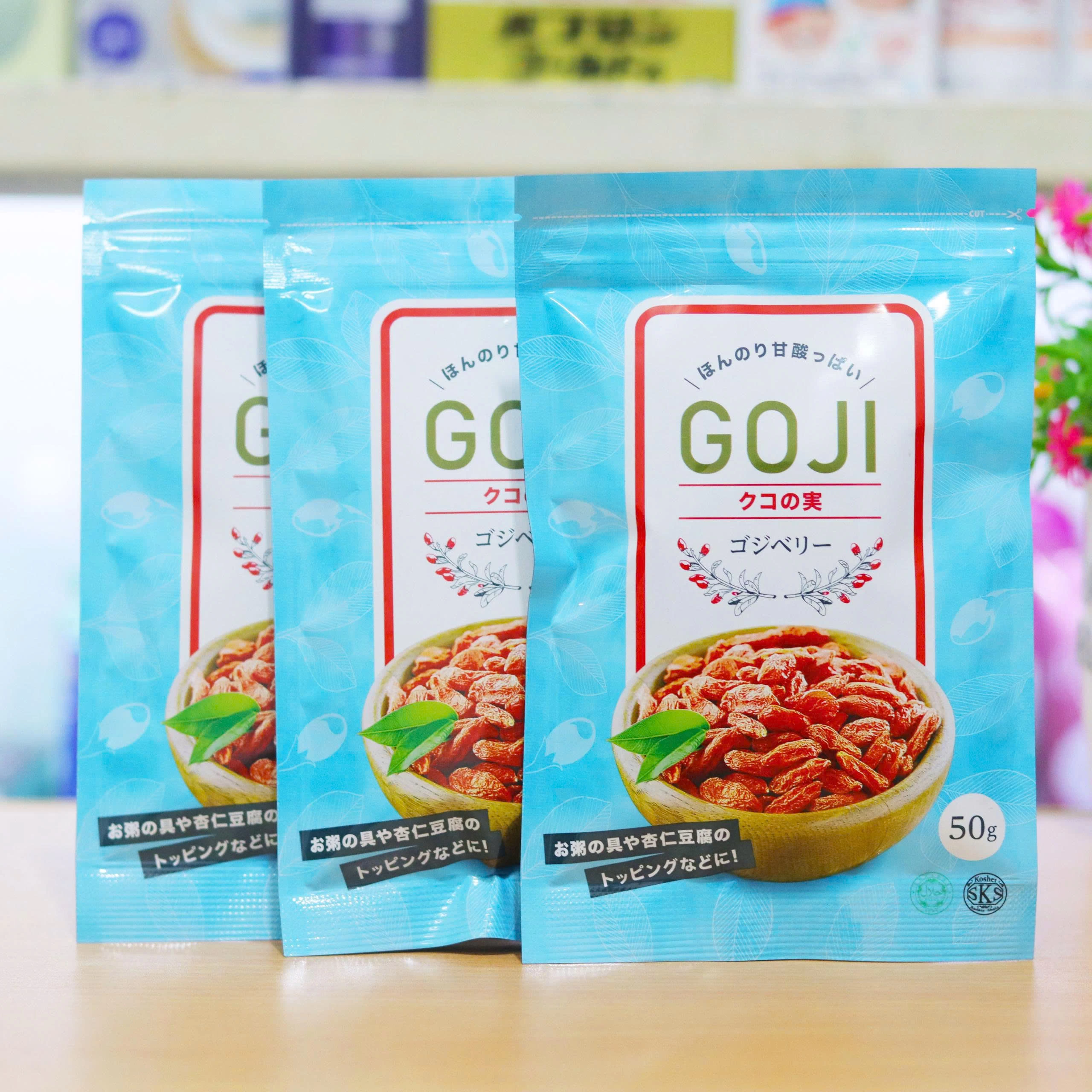 Kỷ Tử Sấy Khô Goji Berry Nhật Bản Kỷ Tử Sấy Khô Goji Berry Nhật Bản - Yêu Hàng Ngoại