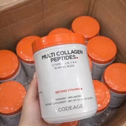 Bột Codeage Multi Collagen Peptides 5 Tuýp Mỹ (Hộp Lớn 567g) Mỹ
