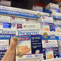 Viên Uống Men Vi Sinh Trunature Advanced Digestive Probiotic Mỹ Viên Uống Men Vi Sinh Trunature Advanced Digestive Probiotic Mỹ - Yêu Hàng Ngoại