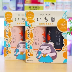 Alternative view of Set Gội Xả Thảo Mộc Kracie Ichikami Nhật Bản (Phiên Bản Giới Hạn)