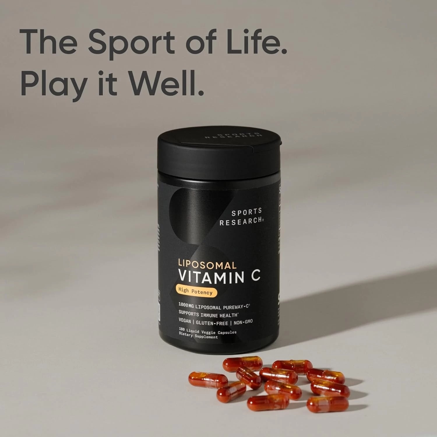 Viên Uống Sports Research Vitamin C High Potency 1000mg Mỹ Viên Uống Sports Research Vitamin C High Potency 1000mg Mỹ - Yêu Hàng Ngoại