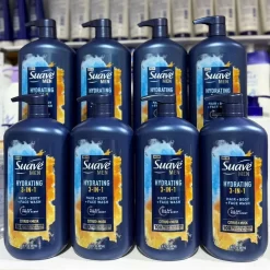 Sữa Tắm Gội Rửa Mặt Nam Suave Men Hydrating 3-in-1 (887ml)