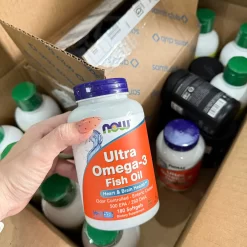 Viên Uống Dầu Cá Cao Cấp NOW Ultra Omega-3 Fish Oil 500 EPA/250 DHA Mỹ