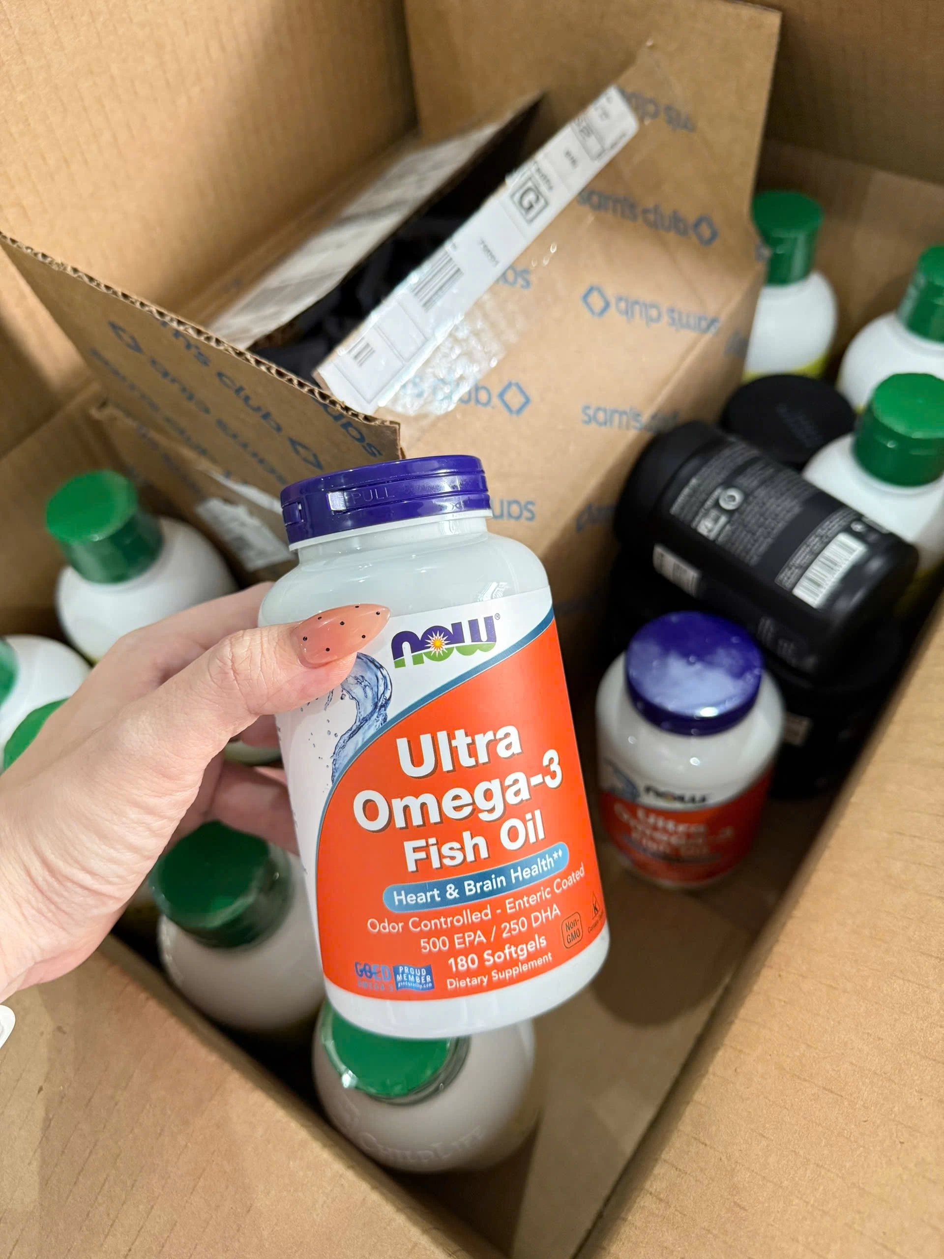 Viên Uống Dầu Cá Cao Cấp NOW Ultra Omega-3 Fish Oil 500 EPA/250 DHA Mỹ Viên Uống Dầu Cá Cao Cấp NOW Ultra Omega-3 Fish Oil 500 EPA/250 DHA Mỹ - Yêu Hàng Ngoại