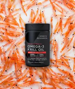 Viên Uống Dầu Nhuyễn Thể Sports Research Double Strength Omega-3 Krill Oil 1000mg Viên Uống Dầu Nhuyễn Thể Sports Research Double Strength Omega-3 Krill Oil 1000mg - Yêu Hàng Ngoại