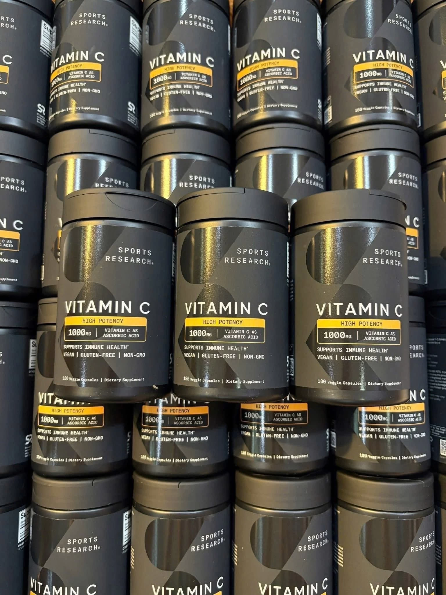 Viên Uống Sports Research Vitamin C High Potency 1000mg Mỹ Viên Uống Sports Research Vitamin C High Potency 1000mg Mỹ - Yêu Hàng Ngoại