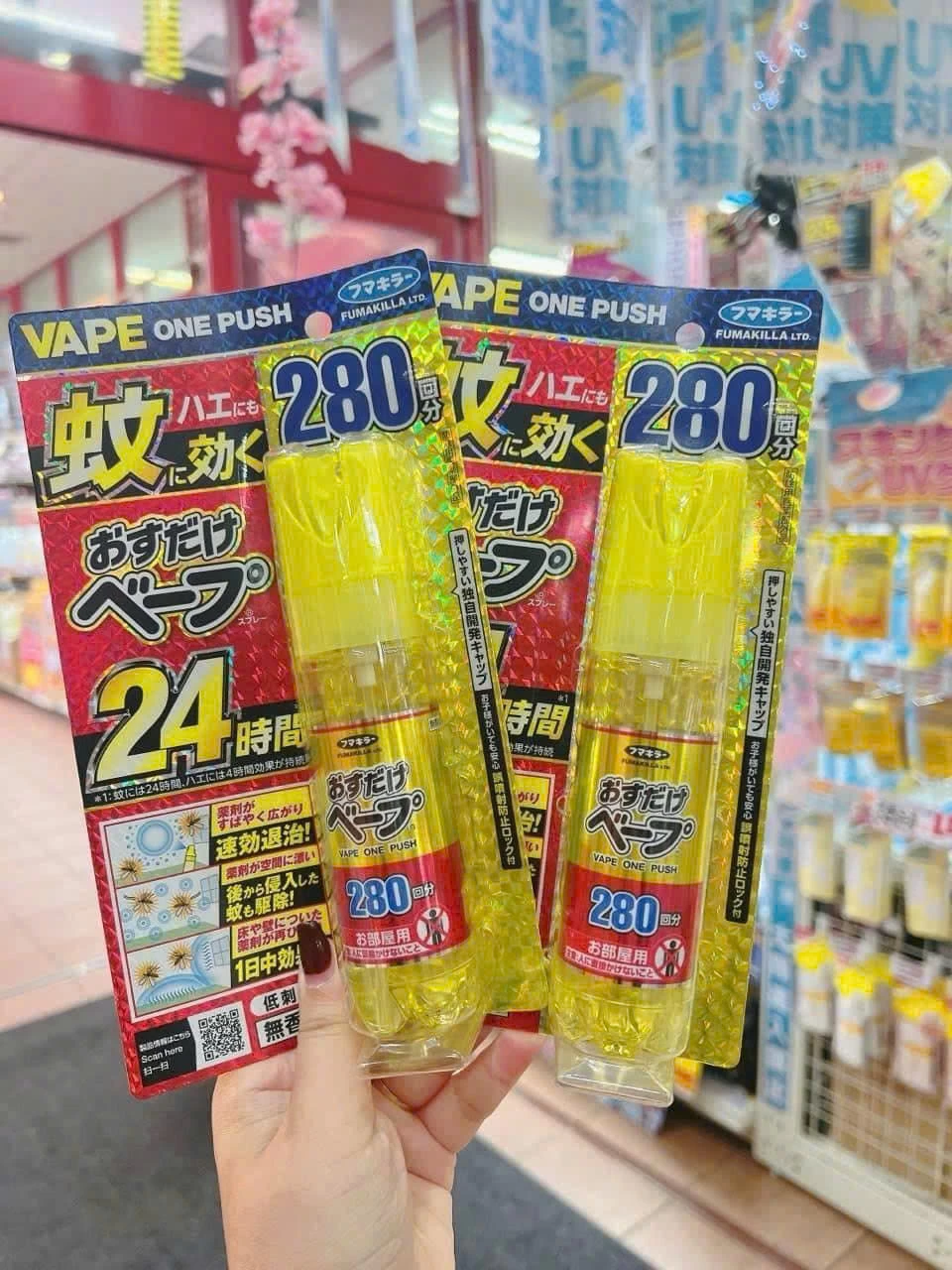 Xịt Muỗi Fumakilla Vape One Push Nhật Bản Xịt Muỗi Fumakilla Vape One Push Nhật Bản - Yêu Hàng Ngoại