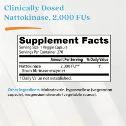 Viên Uống Doctor's Best Nattokinase 2000 FUs Viên Uống Doctor's Best Nattokinase 2000 FUs - Yêu Hàng Ngoại