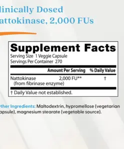 Viên Uống Doctor's Best Nattokinase 2000 FUs Viên Uống Doctor's Best Nattokinase 2000 FUs - Yêu Hàng Ngoại
