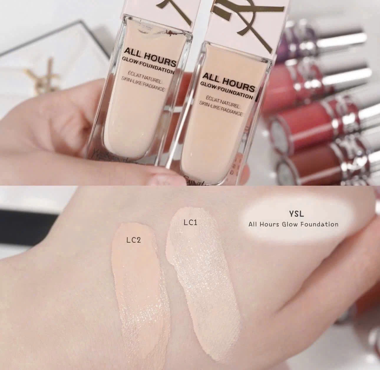 Kem Nền YSL All Hours Glow Foundation (25ml) Kem Nền YSL All Hours Glow Foundation (25ml) - Yêu Hàng Ngoại