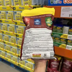 Alternative view of Kẹo Ngậm Giảm Ho Đau Họng Halls Cough & Throat Relief Cherry 5.8mg – Gói 200 Viên (Mỹ)
