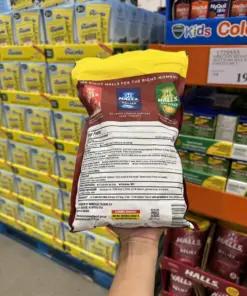 Alternative view of Kẹo Ngậm Giảm Ho Đau Họng Halls Cough & Throat Relief Cherry 5.8mg – Gói 200 Viên (Mỹ)