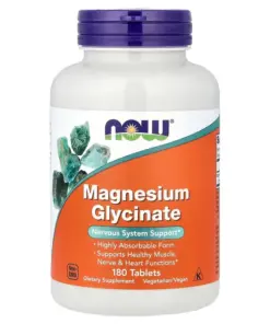 Alternative view of Viên Uống NOW Magnesium Glycinate – Hỗ Trợ Thần Kinh & Cơ Bắp