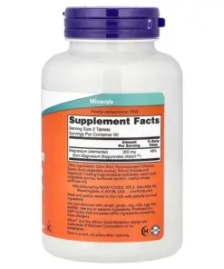 Viên Uống NOW Magnesium Glycinate – Hỗ Trợ Thần Kinh & Cơ Bắp Viên Uống NOW Magnesium Glycinate – Hỗ Trợ Thần Kinh & Cơ Bắp - Yêu Hàng Ngoại