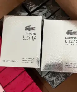 Nước hoa Lacoste L.12.12 Silver Grey EDP Nước hoa Lacoste L.12.12 Silver Grey EDP - Yêu Hàng Ngoại