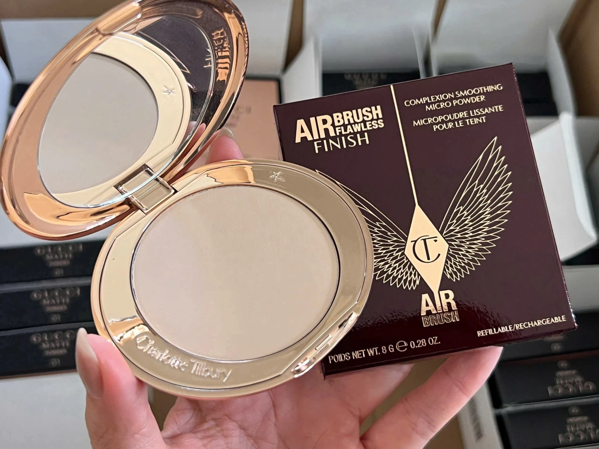 Phấn Phủ Charlotte Tilbury Airbrush Flawless Finish Phấn Phủ Charlotte Tilbury Airbrush Flawless Finish - Ảnh 10