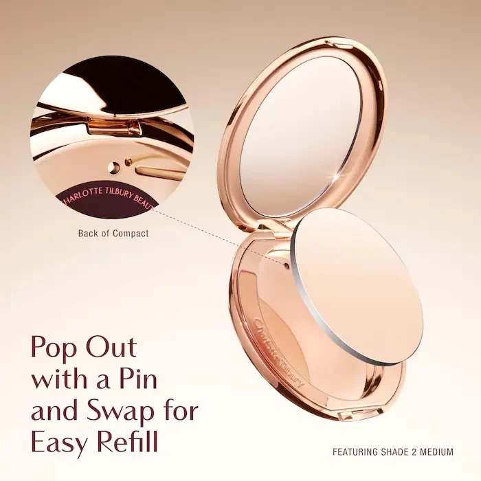 Phấn Phủ Charlotte Tilbury Airbrush Flawless Finish Phấn Phủ Charlotte Tilbury Airbrush Flawless Finish - Yêu Hàng Ngoại