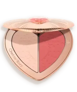Bảng Phấn Má & Bắt Sáng Charlotte Tilbury Pillow Talk Beauty Soulmates Face Palette (Pink & Rosewood)