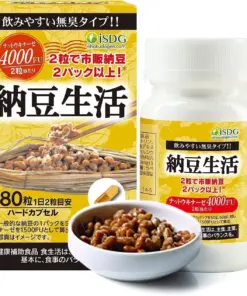Viên Uống Hỗ Trợ Tim Mạch iSDG Natto Life Nattokinase 4000FU Nhật Bản Viên Uống Hỗ Trợ Tim Mạch iSDG Natto Life Nattokinase 4000FU Nhật Bản - Yêu Hàng Ngoại