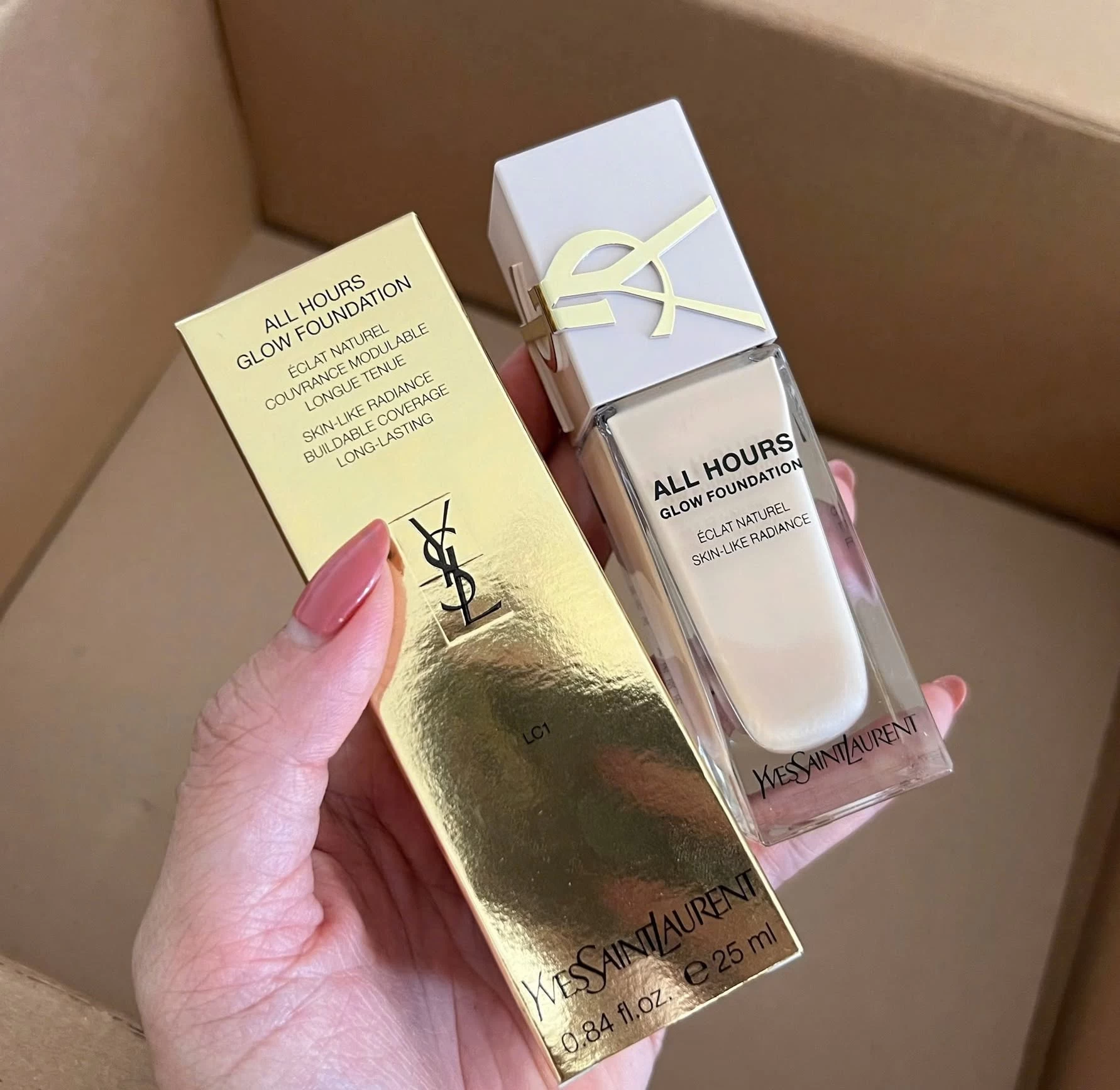 Kem Nền YSL All Hours Glow Foundation (25ml) Kem Nền YSL All Hours Glow Foundation (25ml) - Ảnh 2