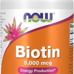 Viên Uống NOW Biotin 5,000 mcg – Hỗ Trợ Năng Lượng & Tóc Móng Viên Uống NOW Biotin 5,000 mcg – Hỗ Trợ Năng Lượng & Tóc Móng - Yêu Hàng Ngoại