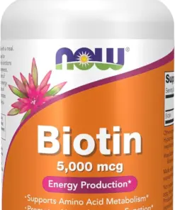 Viên Uống NOW Biotin 5,000 mcg – Hỗ Trợ Năng Lượng & Tóc Móng Viên Uống NOW Biotin 5,000 mcg – Hỗ Trợ Năng Lượng & Tóc Móng - Yêu Hàng Ngoại