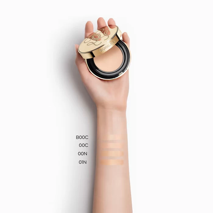 Phấn nước Guerlain Parure Gold Skin Mesh Cushion Fresh Glow Foundation SPF 50 & PA ++++ Phấn nước Guerlain Parure Gold Skin Mesh Cushion Fresh Glow Foundation SPF 50 & PA ++++ - Ảnh 3